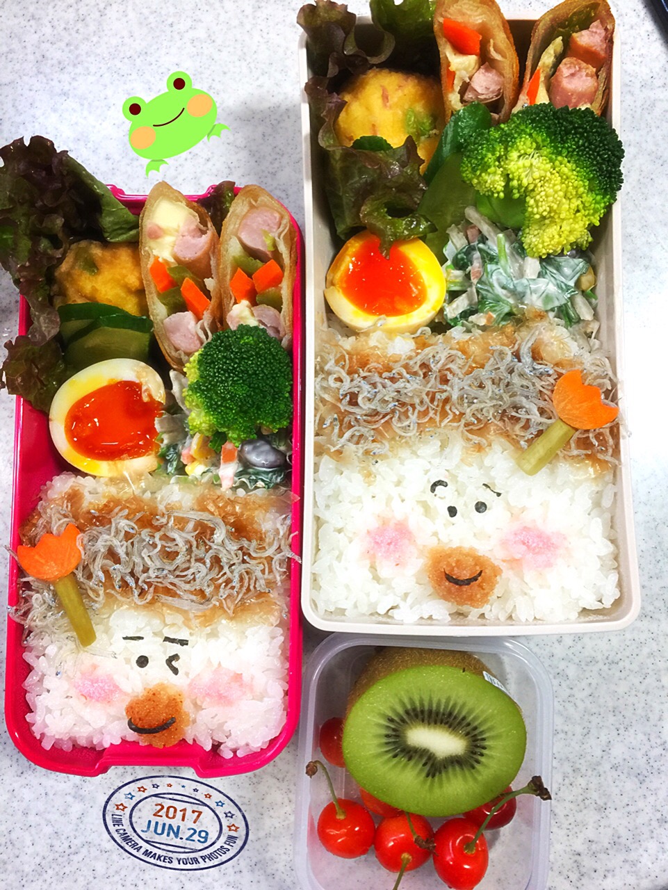 お弁当〜?