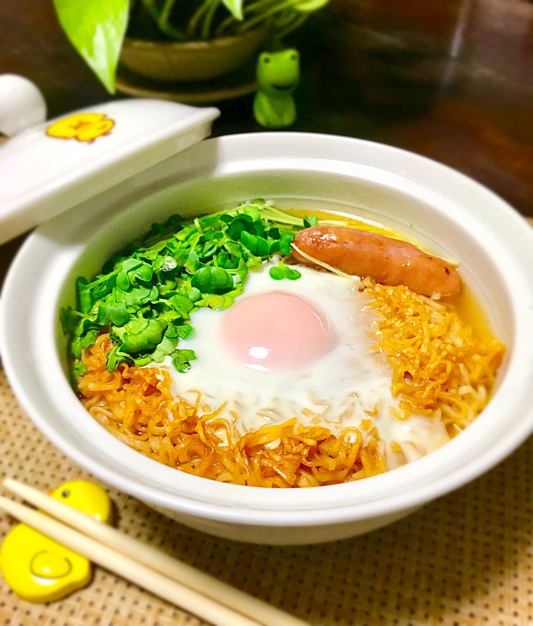 チキンラーメン??