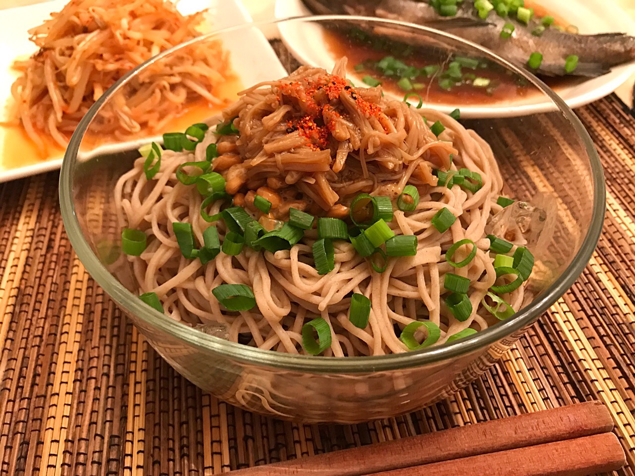 納豆の日❁納豆蕎麦