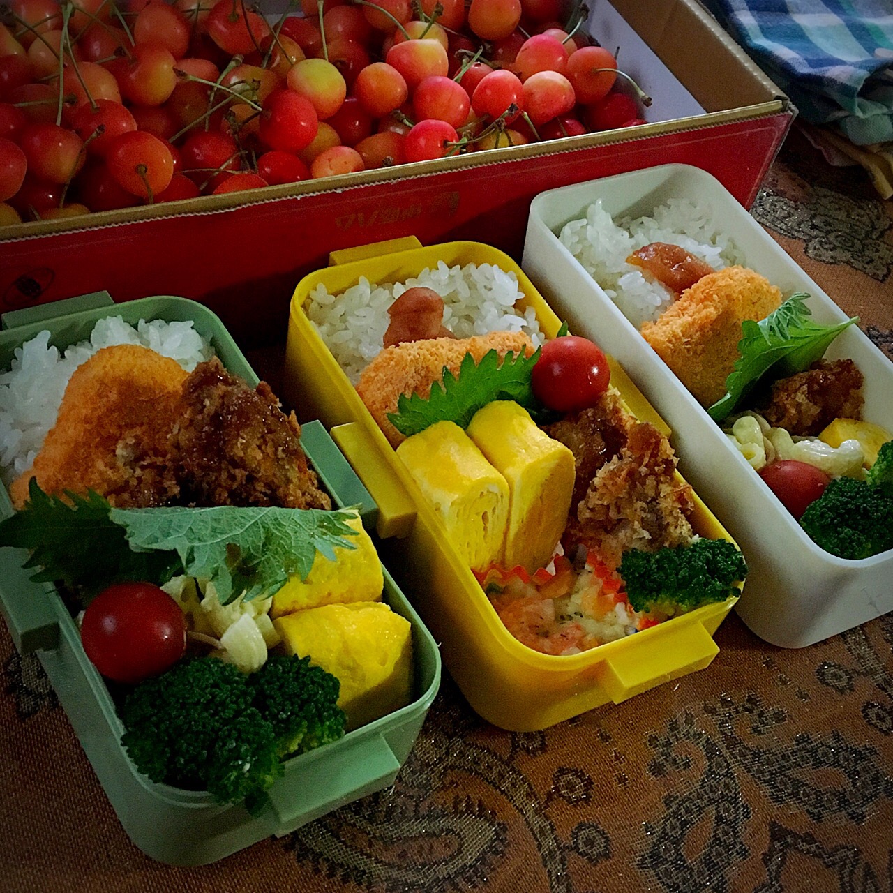 #お弁当 #お昼ご飯 #卵焼き 

7.11 今日のお弁当???