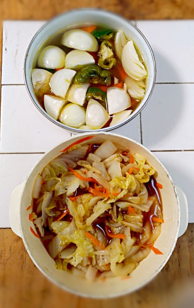 作り置き
野菜ピクルス
白菜のナムル