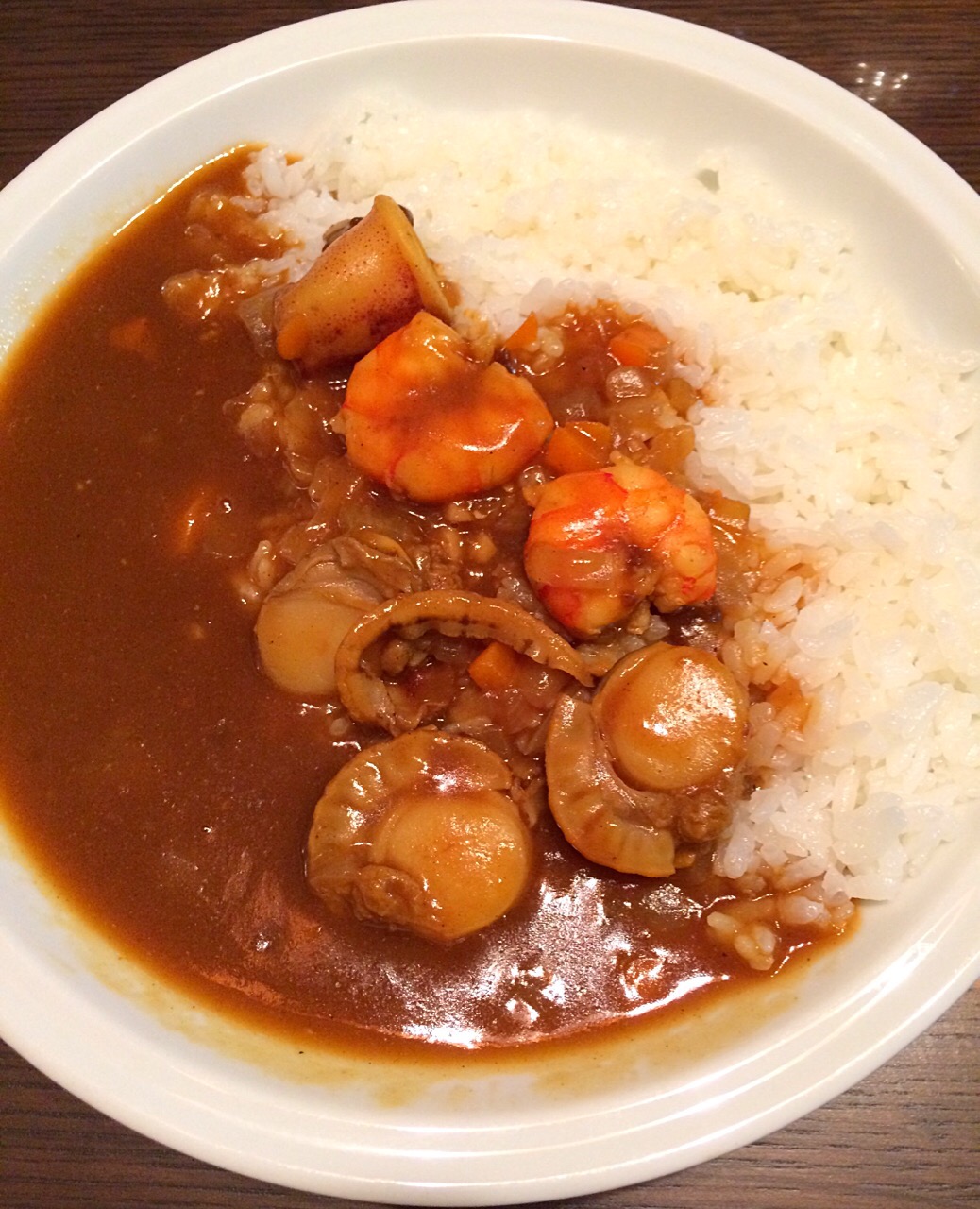 シーフードカレー