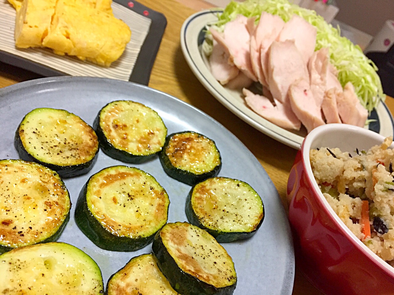 本日の夜ご飯。