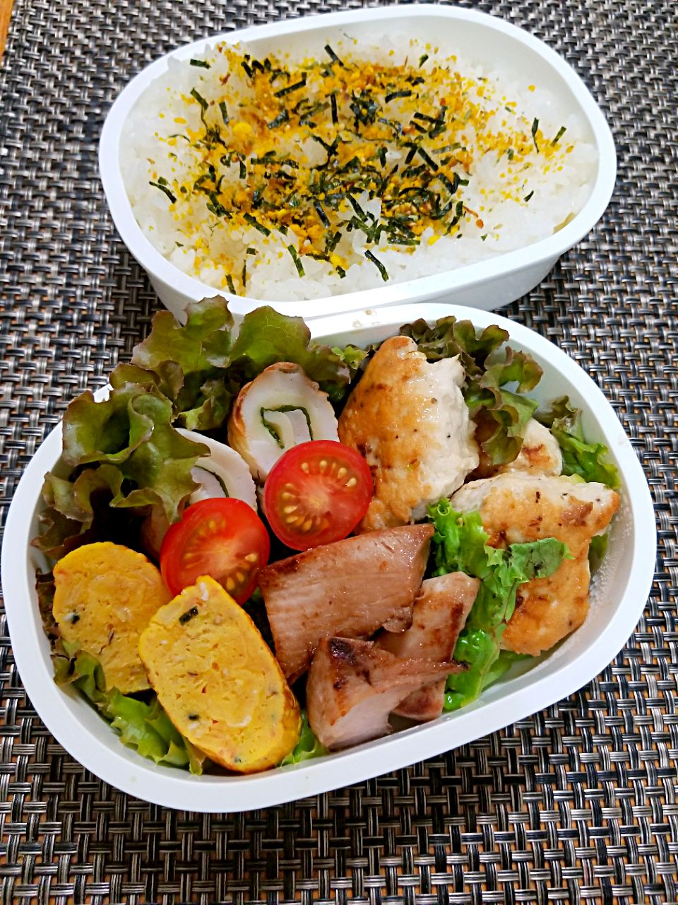 今日のお弁当?　鶏つくね???