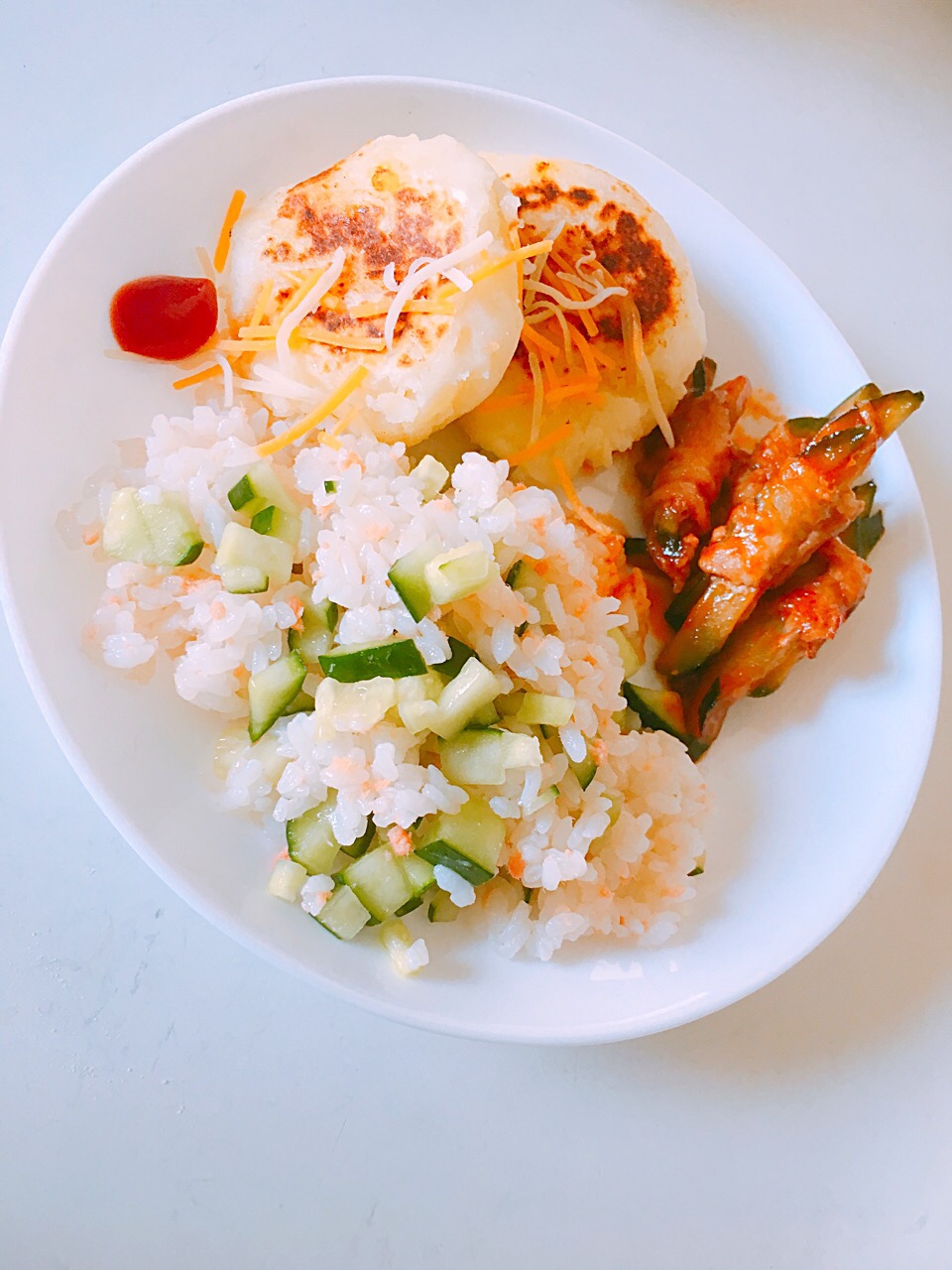 ワンプレートランチ    〜きゅうりが主役✨〜