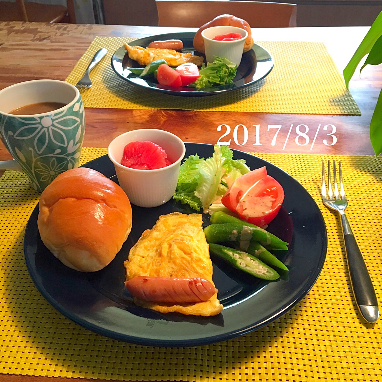 朝ごはん 2017・8・3