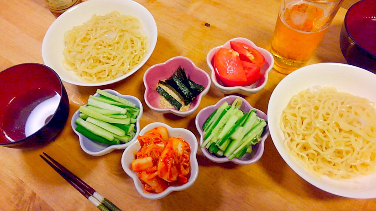 冷やしラーメン
キムチ最高！！