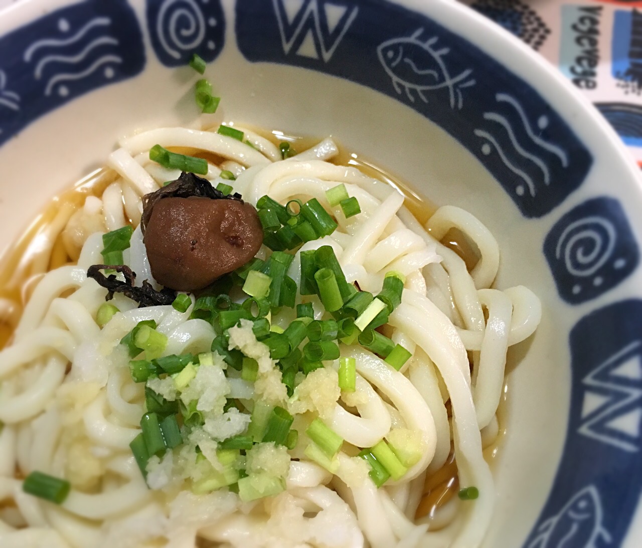 梅おろしぶっかけうどん