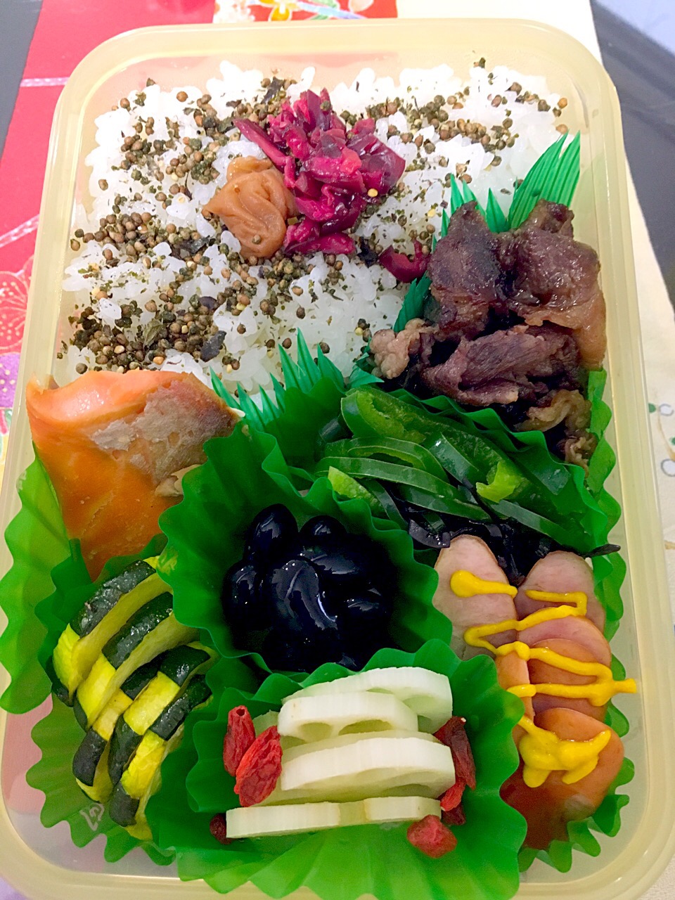 8月7日  プクパパお弁当