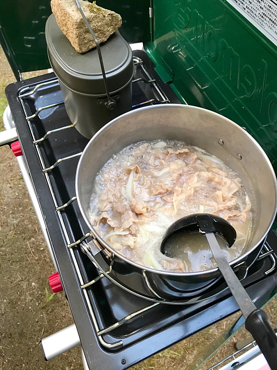 今日のキャンプ飯