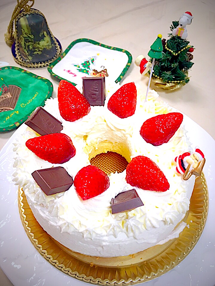 クリスマスシフォンケーキ?