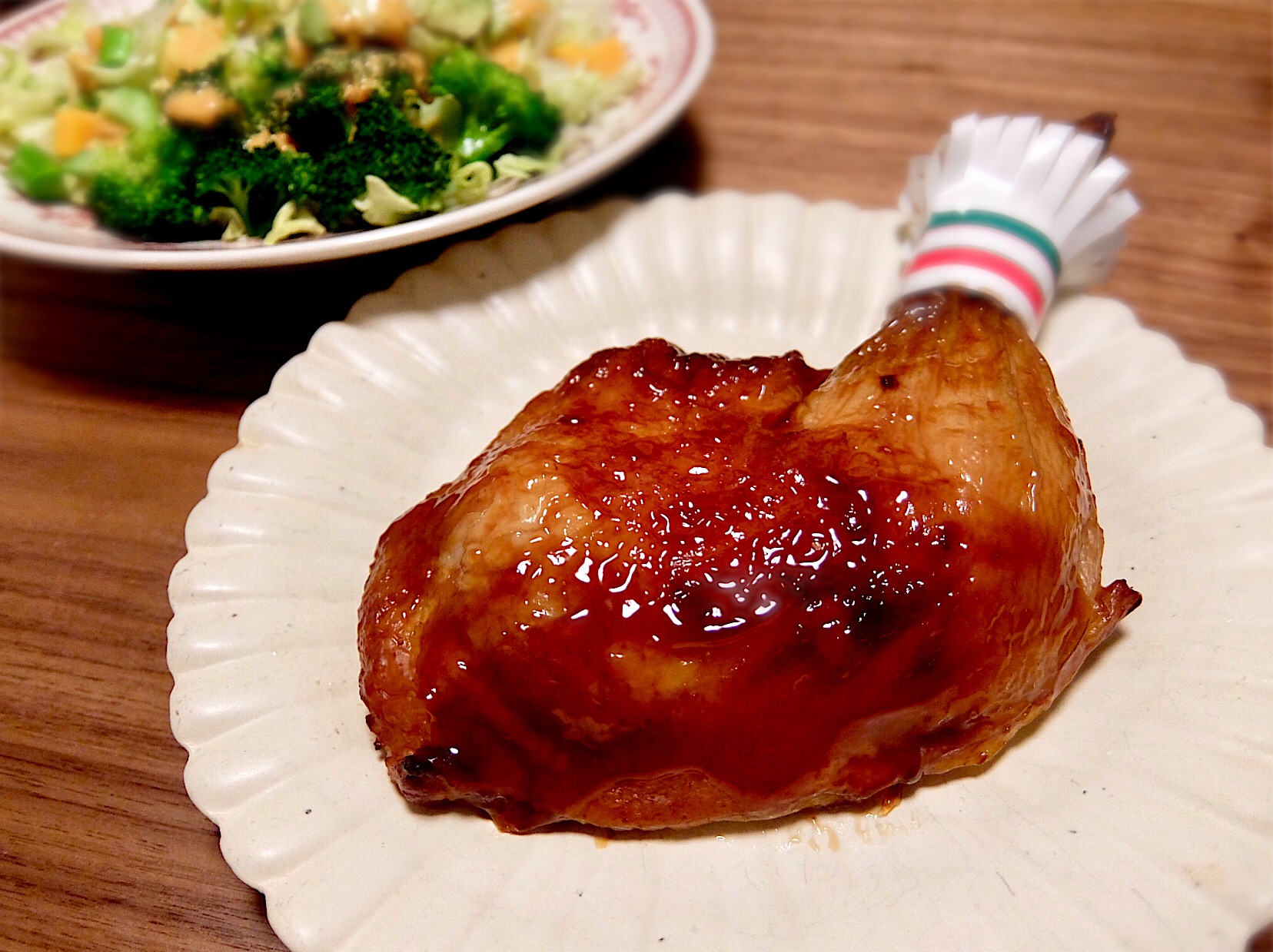 2017/12/10 #dinner
Roast chicken, Cobb salad, Sirataki noodles
（ローストチキンレッグ、コブサラダ、ゆで卵）