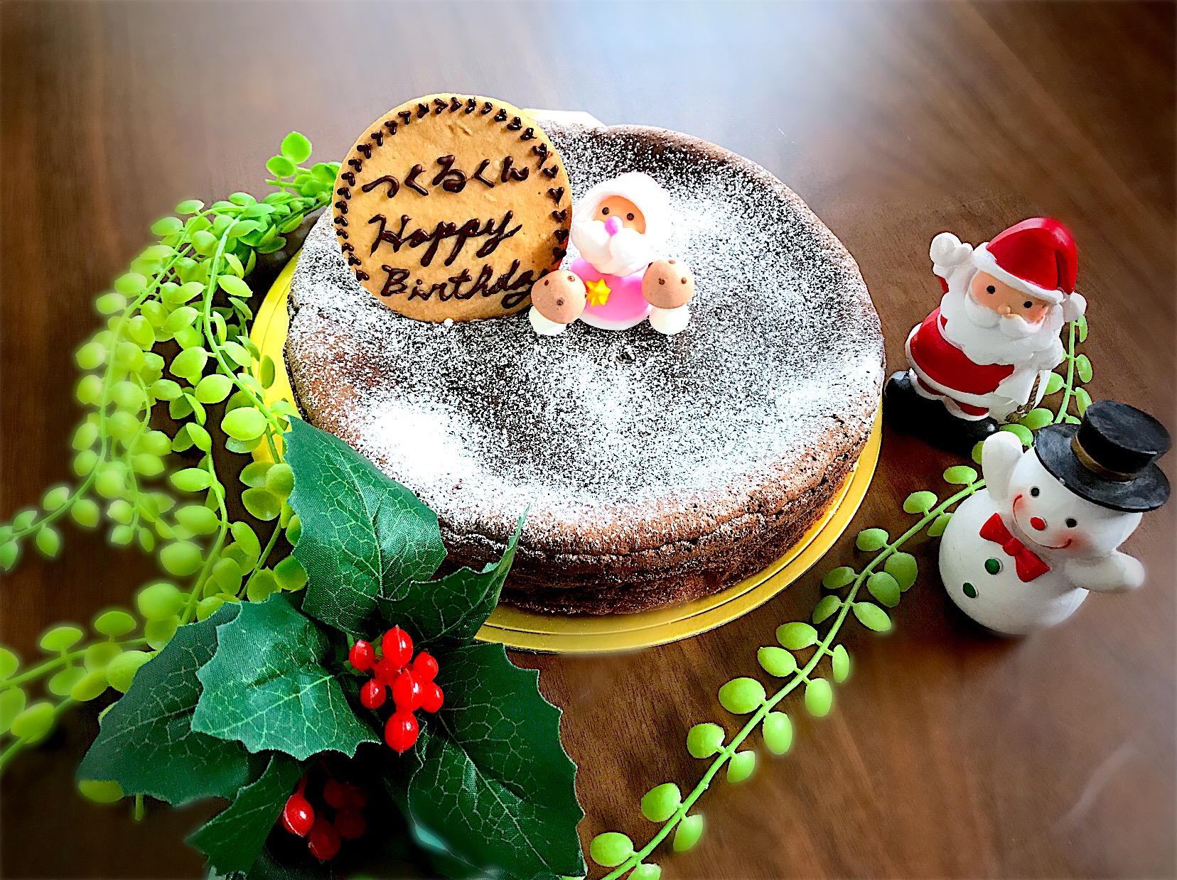 誕生日ケーキ(クリスマスVer.)