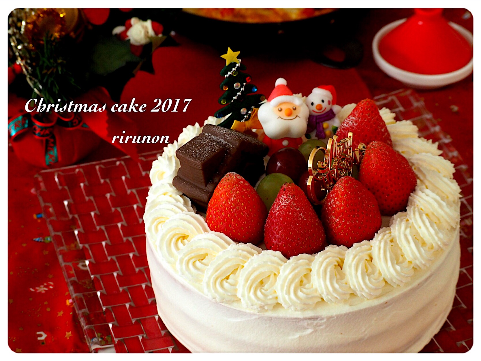 クリスマスケーキ???2017