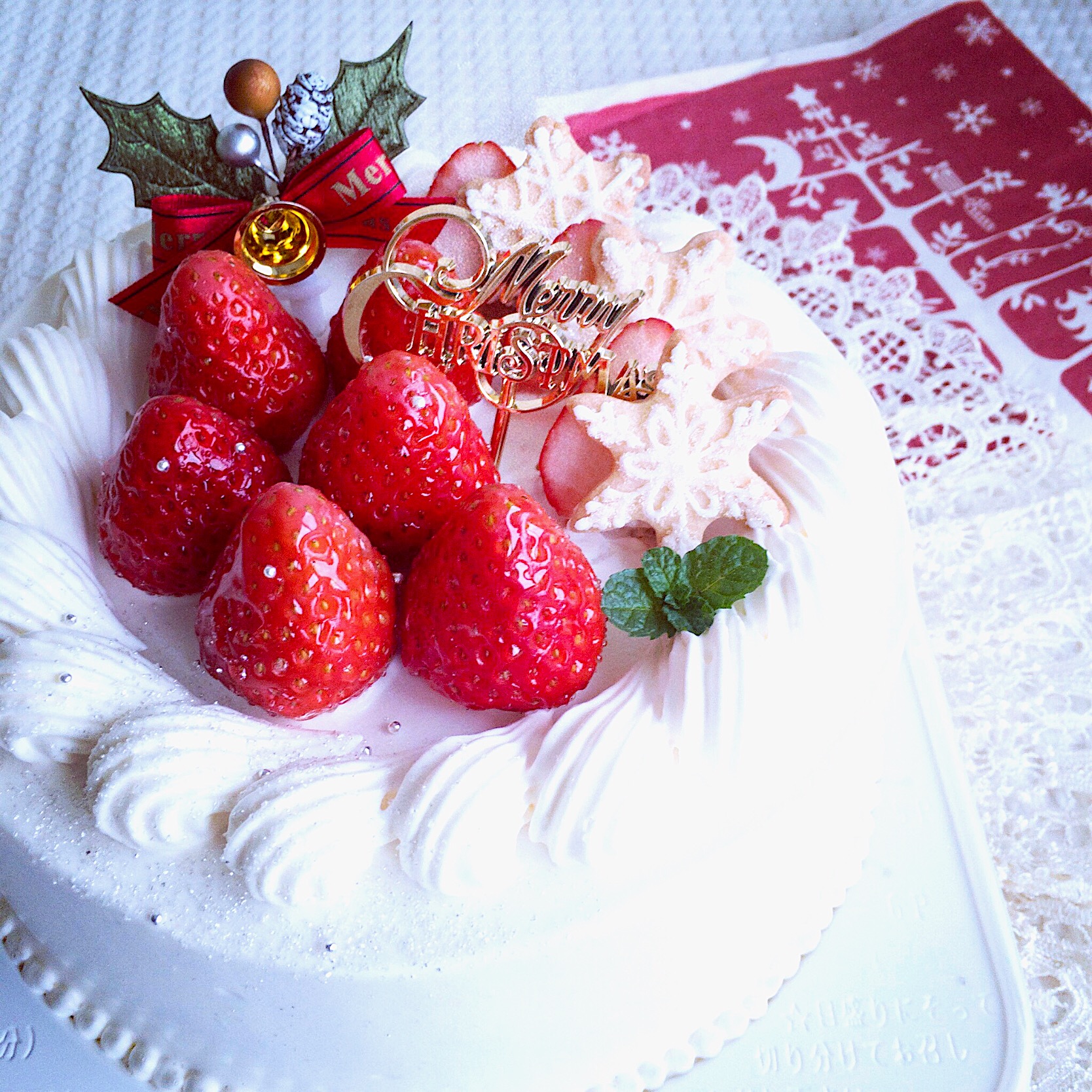 苺ショートのクリスマスケーキ?