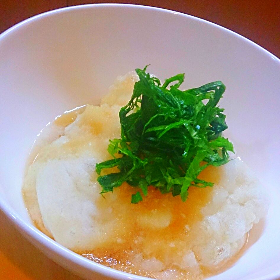 青紫蘇大根おろし餅 お餅アレンジ料理グランプリ18 ヤマサ醤油株式会社