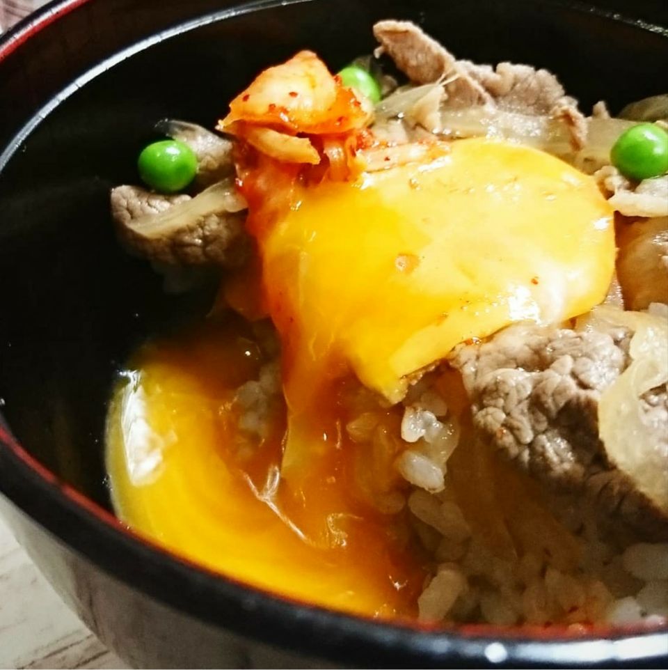 牛丼モ～、キミと一緒に?