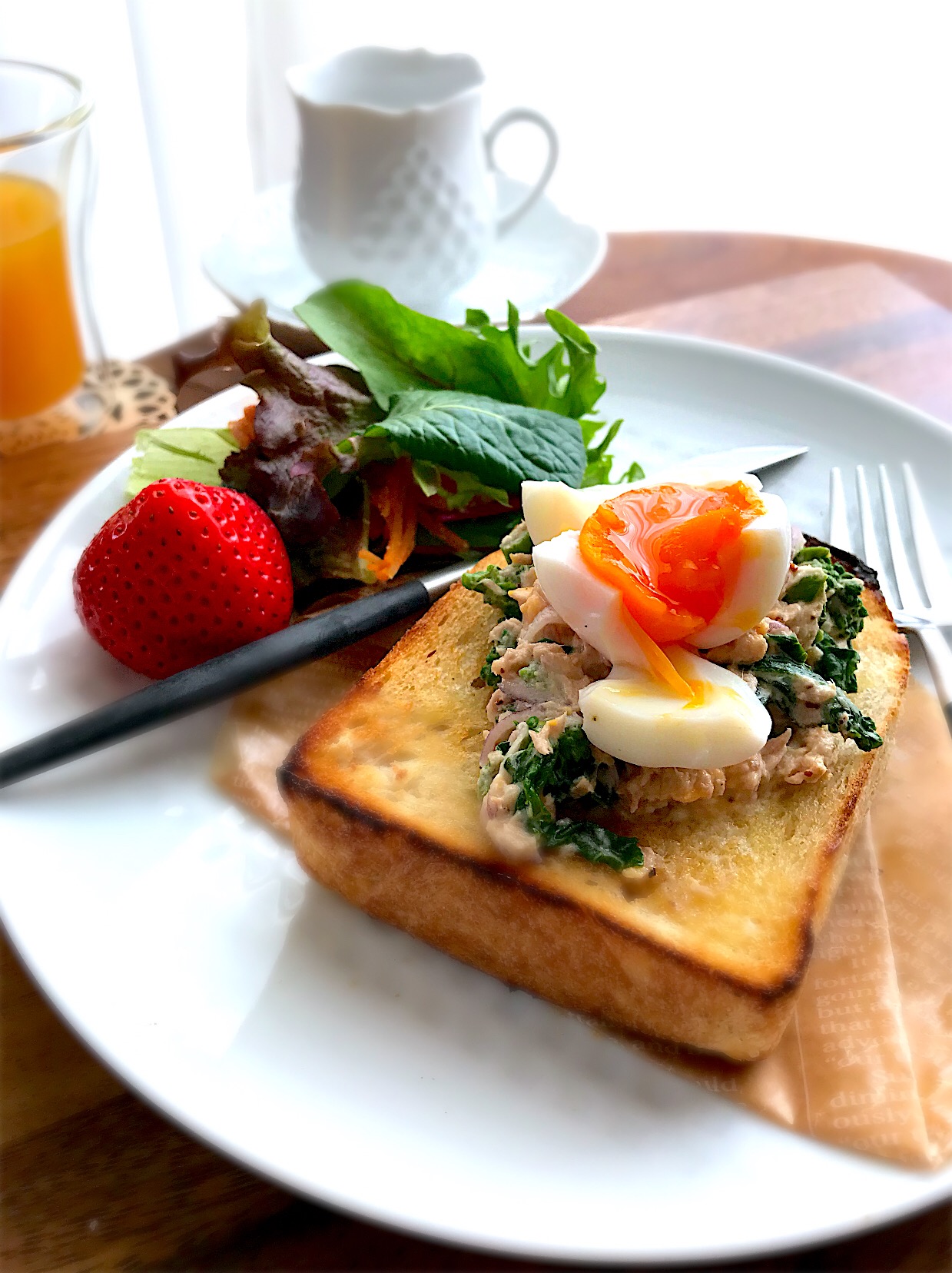 かおり?さんの料理 菜の花のツナ胡麻マヨ和え