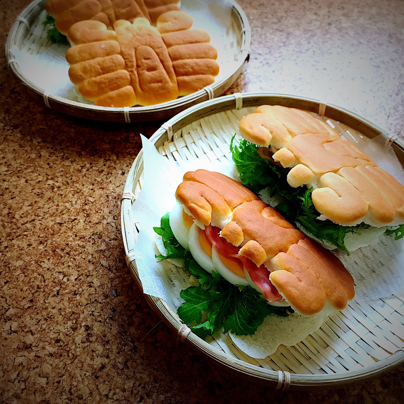 かにぱんサンド#かにぱん#サンドイッチ