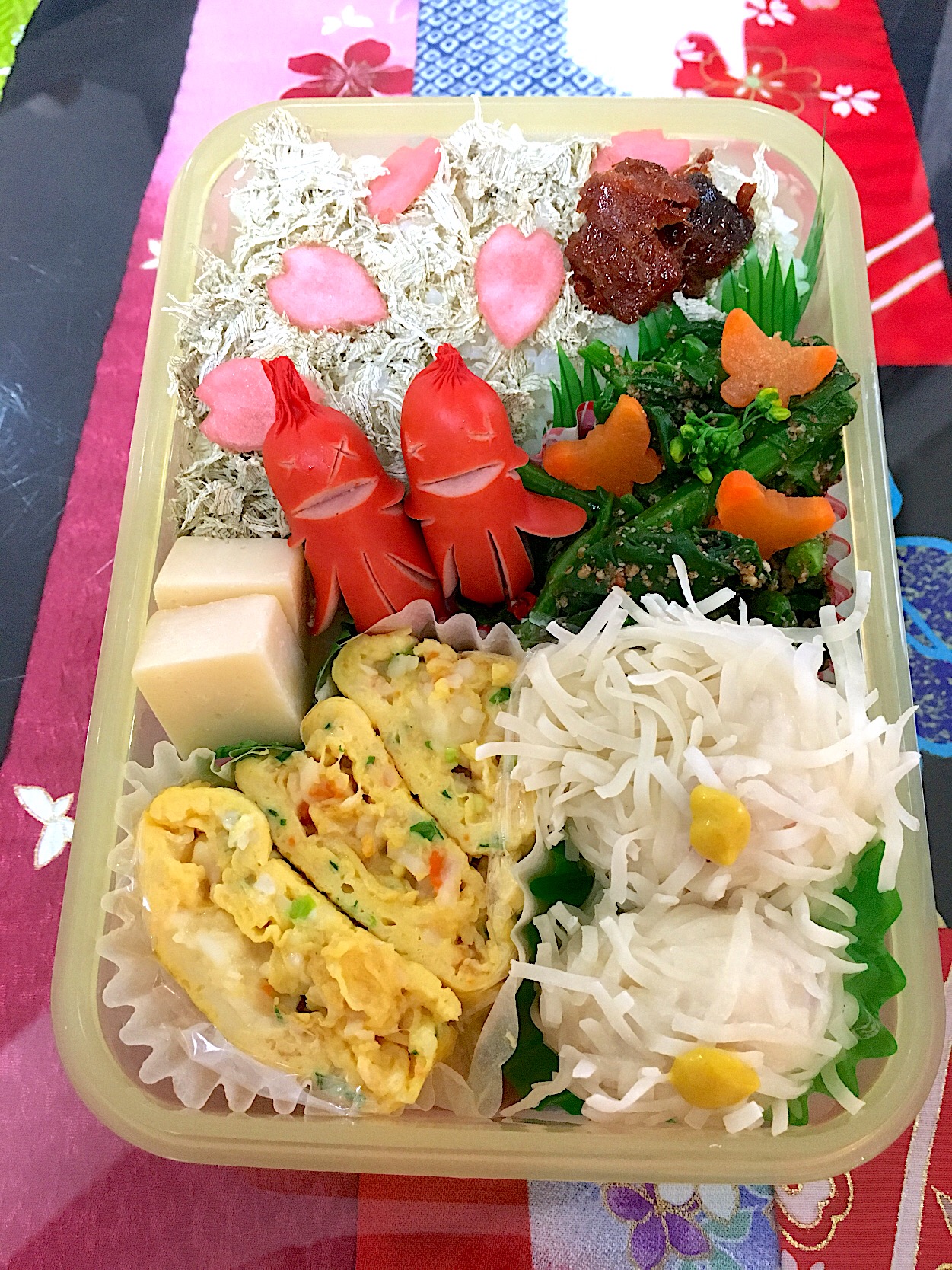 4月3日 プクパパお弁当 #お弁当