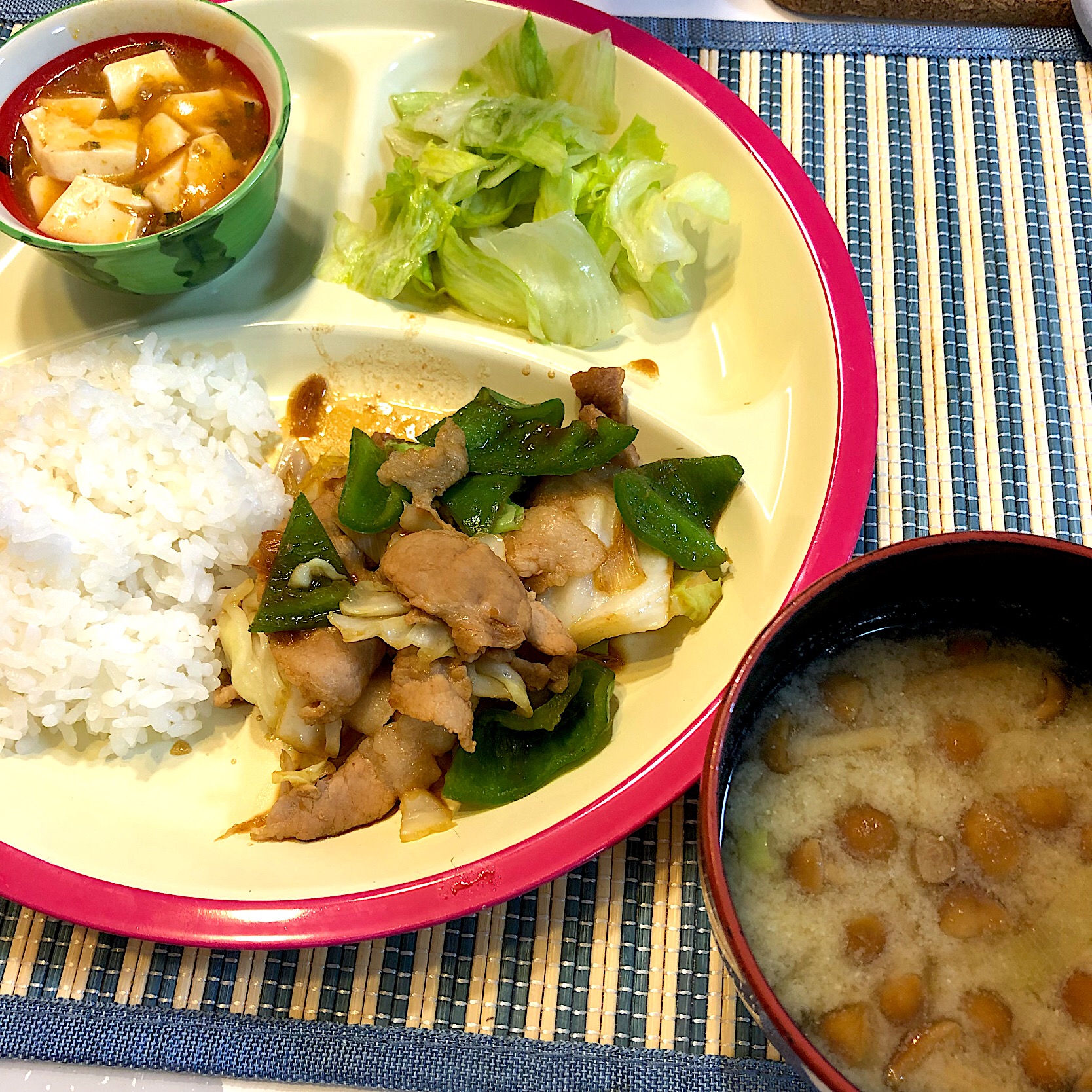 回鍋肉定食♡2018/06/23