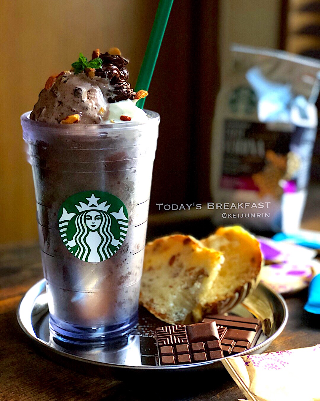 ダークモカフラペチーノ