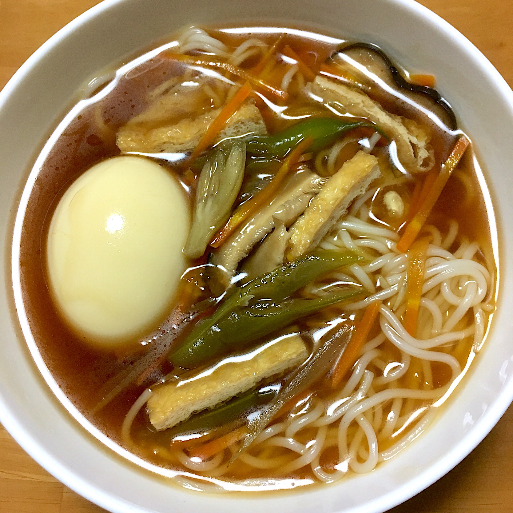 #そうめん #おくずかけ風
2018.8.20