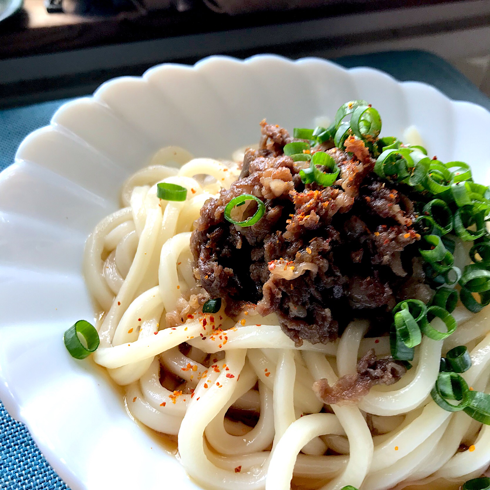 肉冷やしうどん