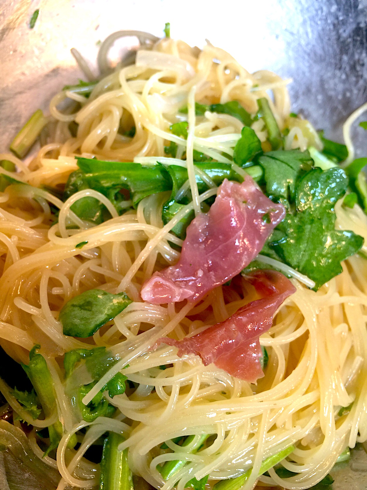 生ハム冷製カッペリーニ 夏麺グランプリ18 ヤマサ醤油株式会社