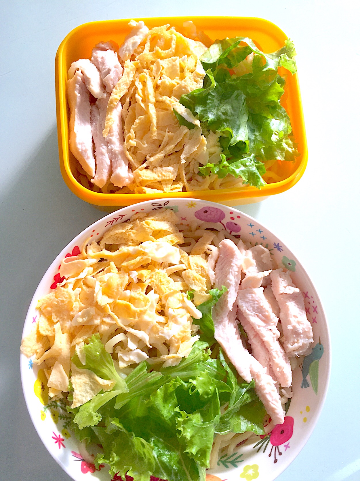 2018/08/29 学童弁当とお留守番ご飯！今日は冷麺！