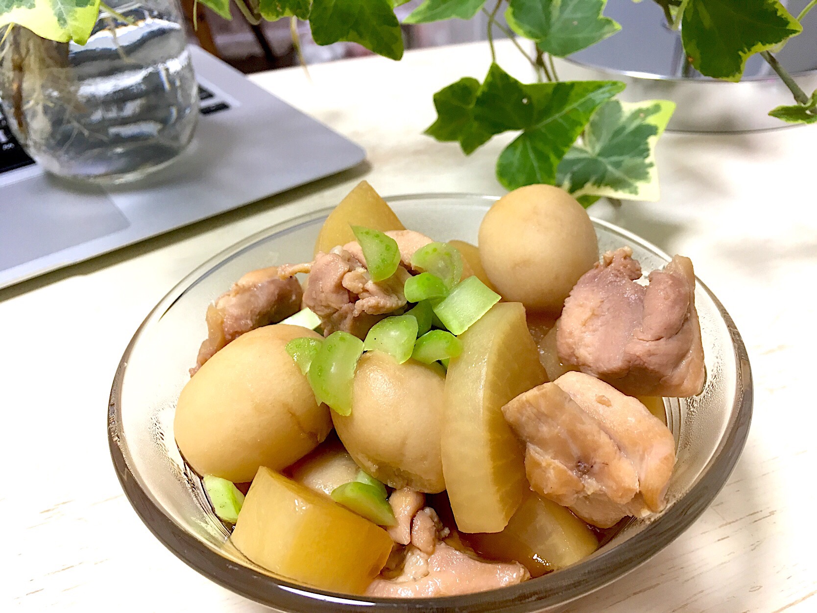 里芋と鶏肉の煮物