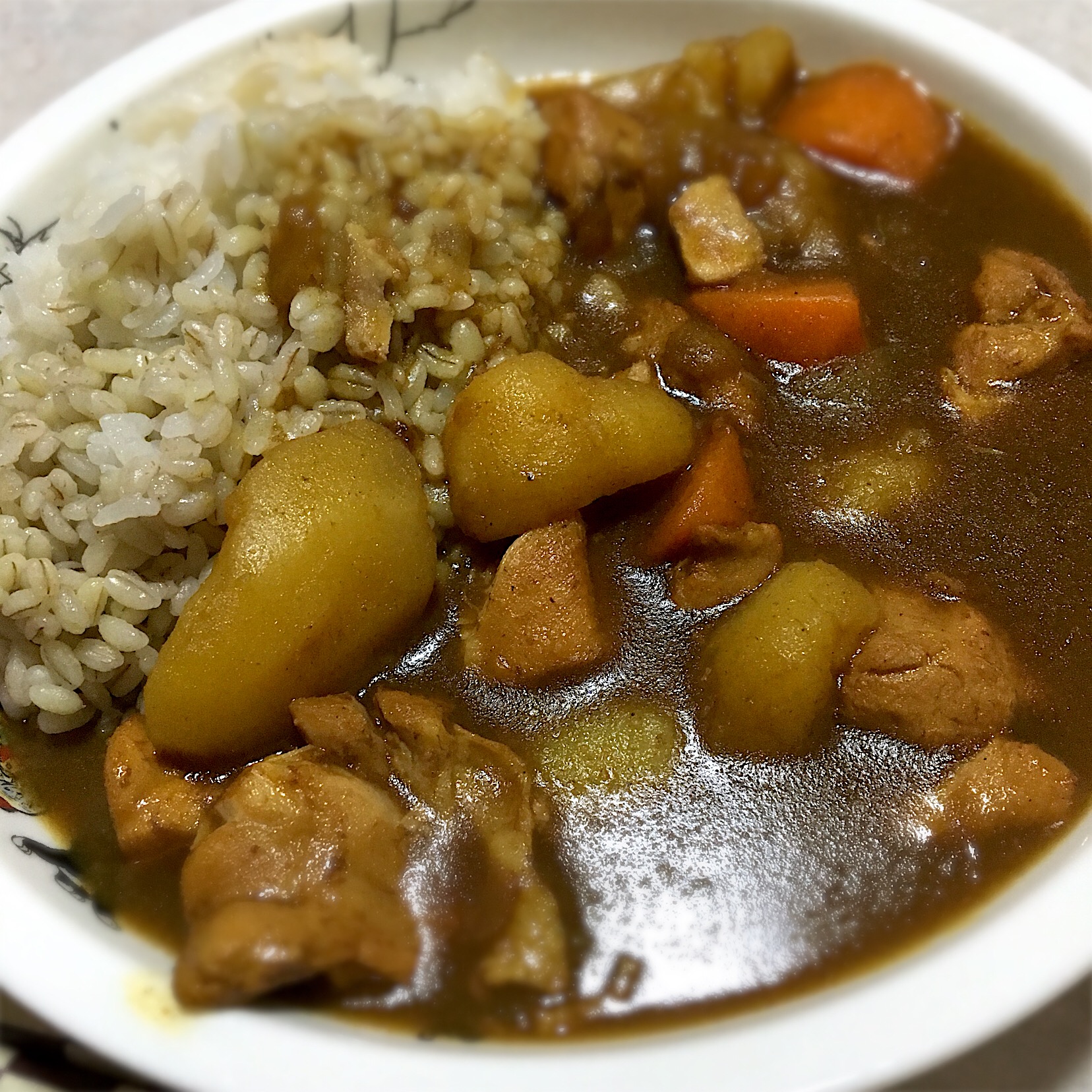 和風チキンカレー