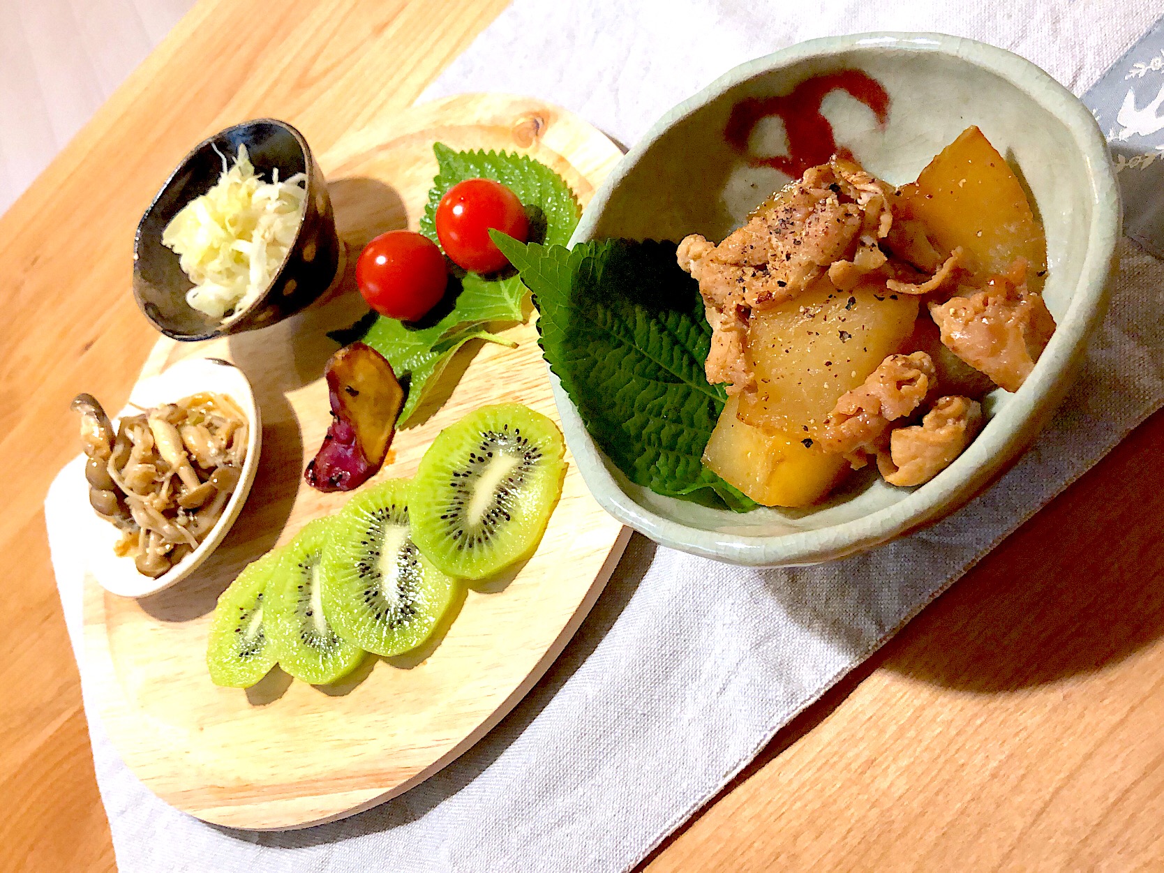 大根と豚の炒め煮