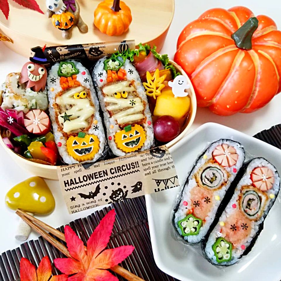 おにぎらず??ハロウィン弁当 ／ BENTO世界グランプリ2018【ヤマサ醤油