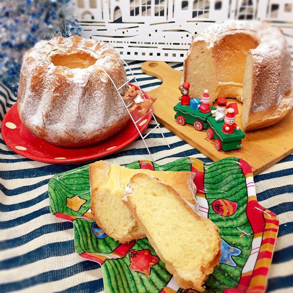 ❤️ パンドーロ / イタリアの菓子パン ❤️