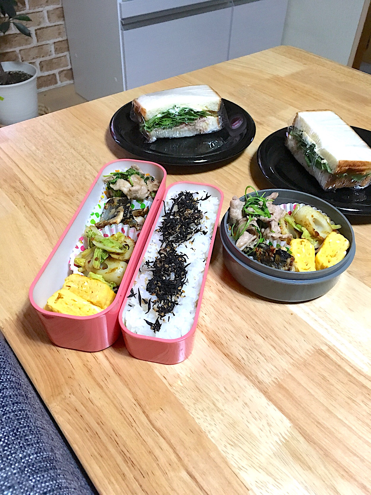 今日のお弁当と朝ごはんのツナサンド ڡ Bento世界グランプリ18 ヤマサ醤油株式会社