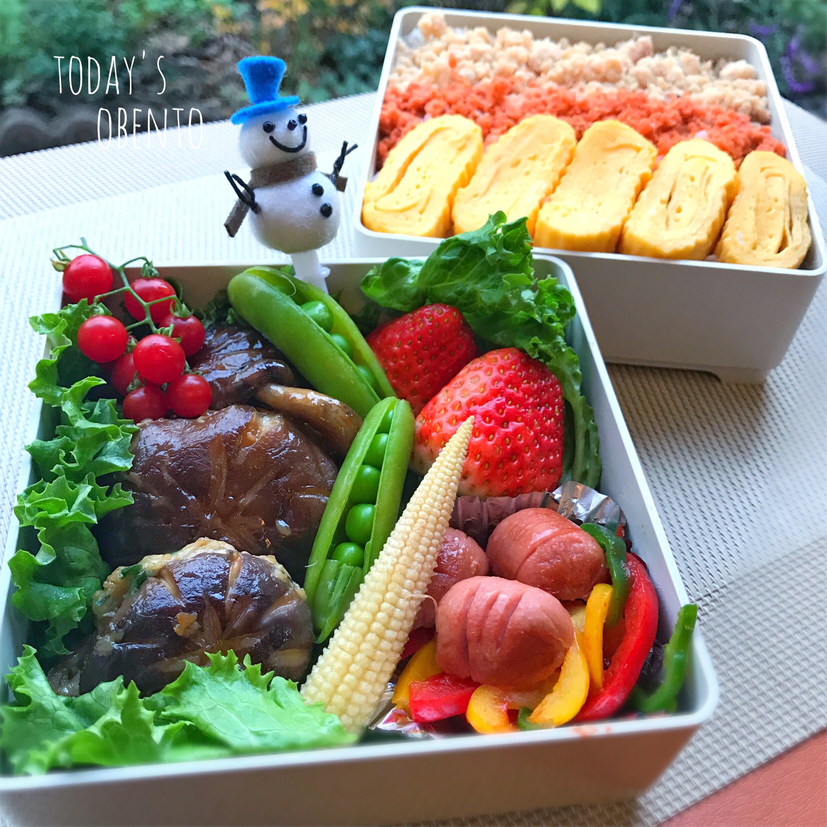 今日のお弁当