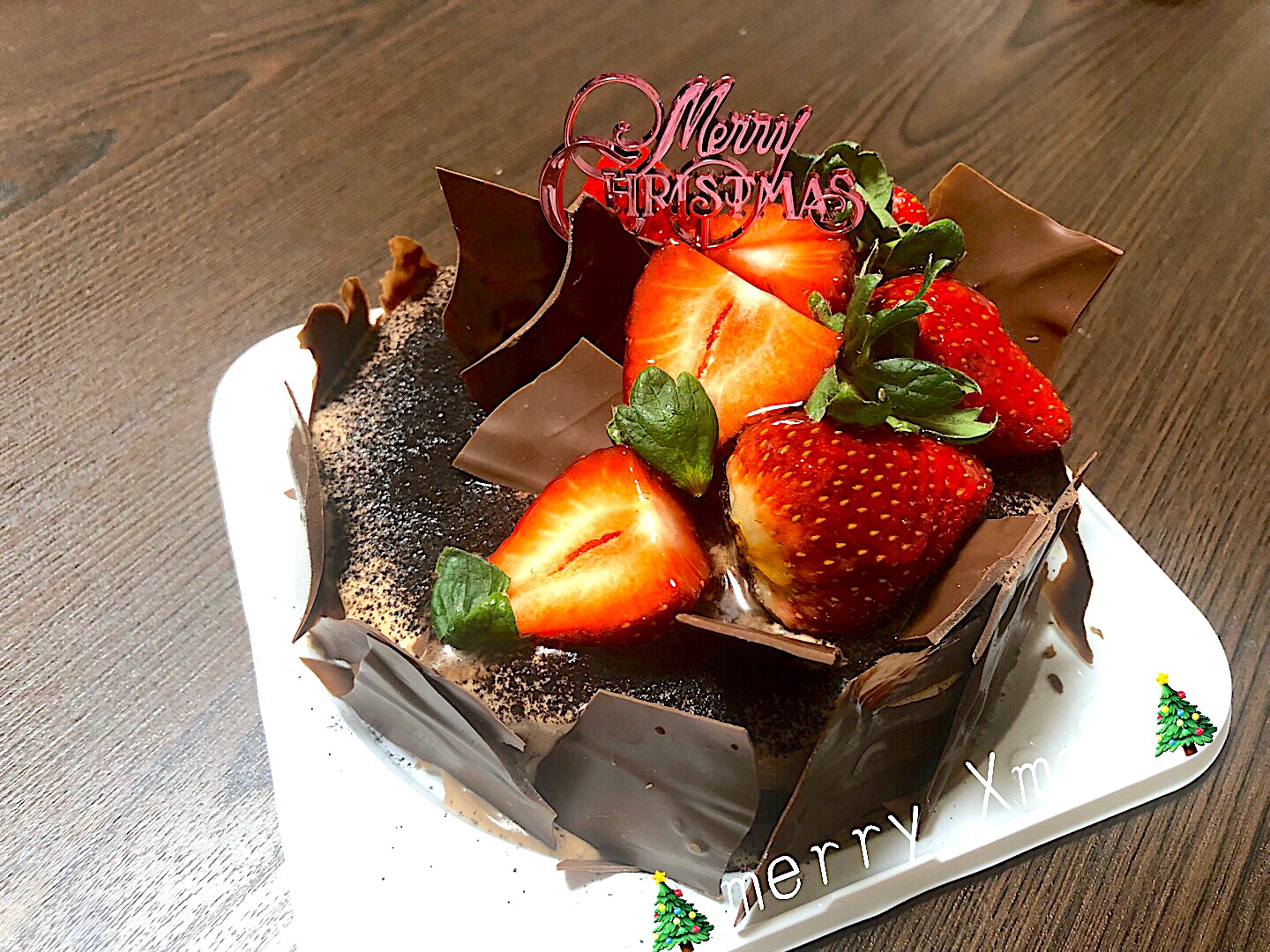 クリスマスチョコレートケーキ?