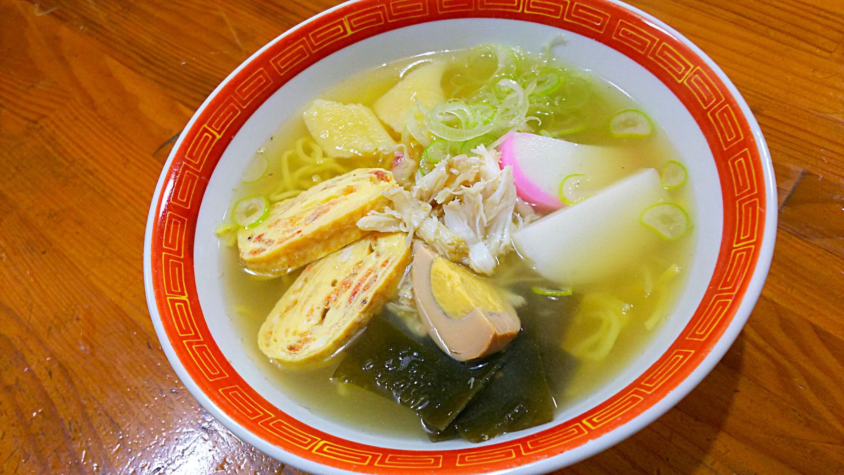 蟹出汁塩ラーメン