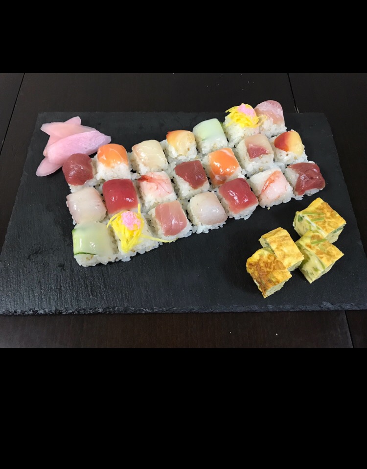 ティストメイドジャパンのレシピの一口寿司?