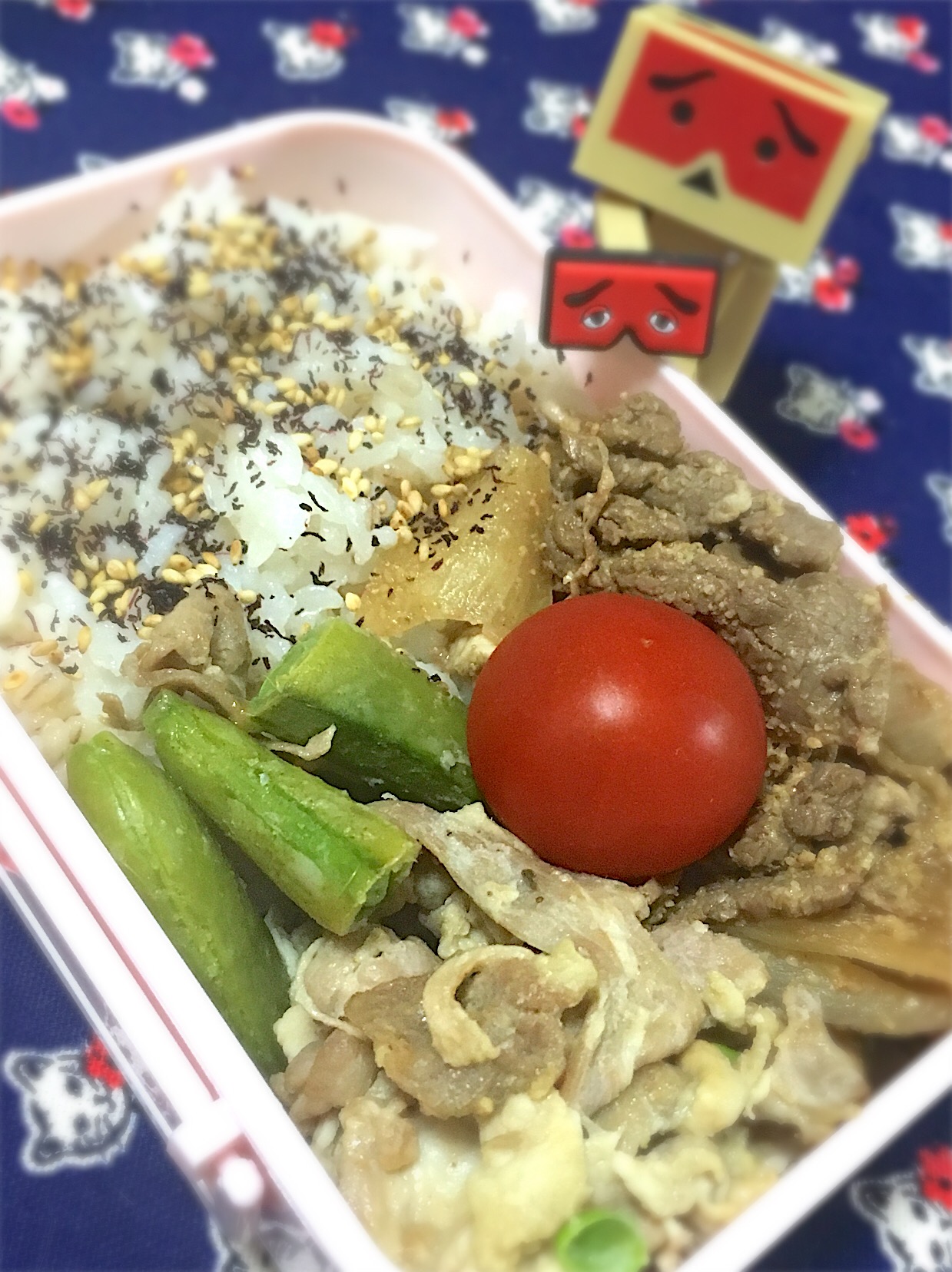 #お弁当修業中  #お花見弁当