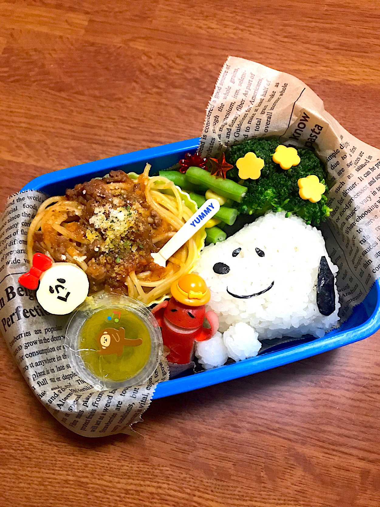 今日からお弁当開始 スヌーピー弁当 スヌーピー料理 グランプリ19 ヤマサ醤油株式会社