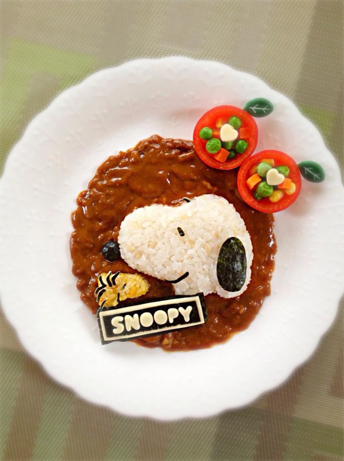 Snoopyキャラカレー Yamasa Soy Sauce Snapdish スヌーピー料理 グランプリ19 ヤマサ醤油株式会社