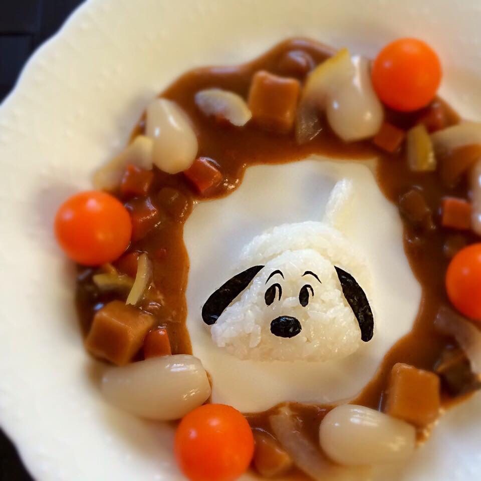 Snoopyキャラカレー Yamasa Soy Sauce Yamasasnoopy Snapdish スヌーピー料理 グランプリ19 ヤマサ醤油株式会社