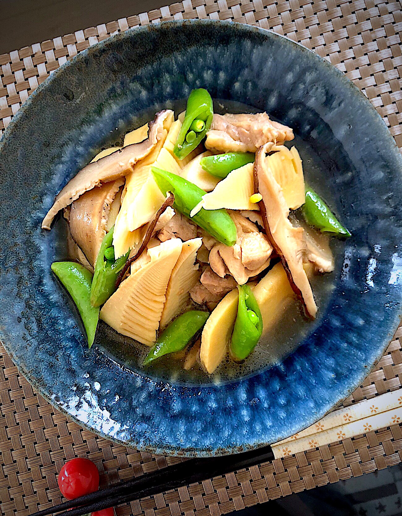 筍と鶏肉の煮物