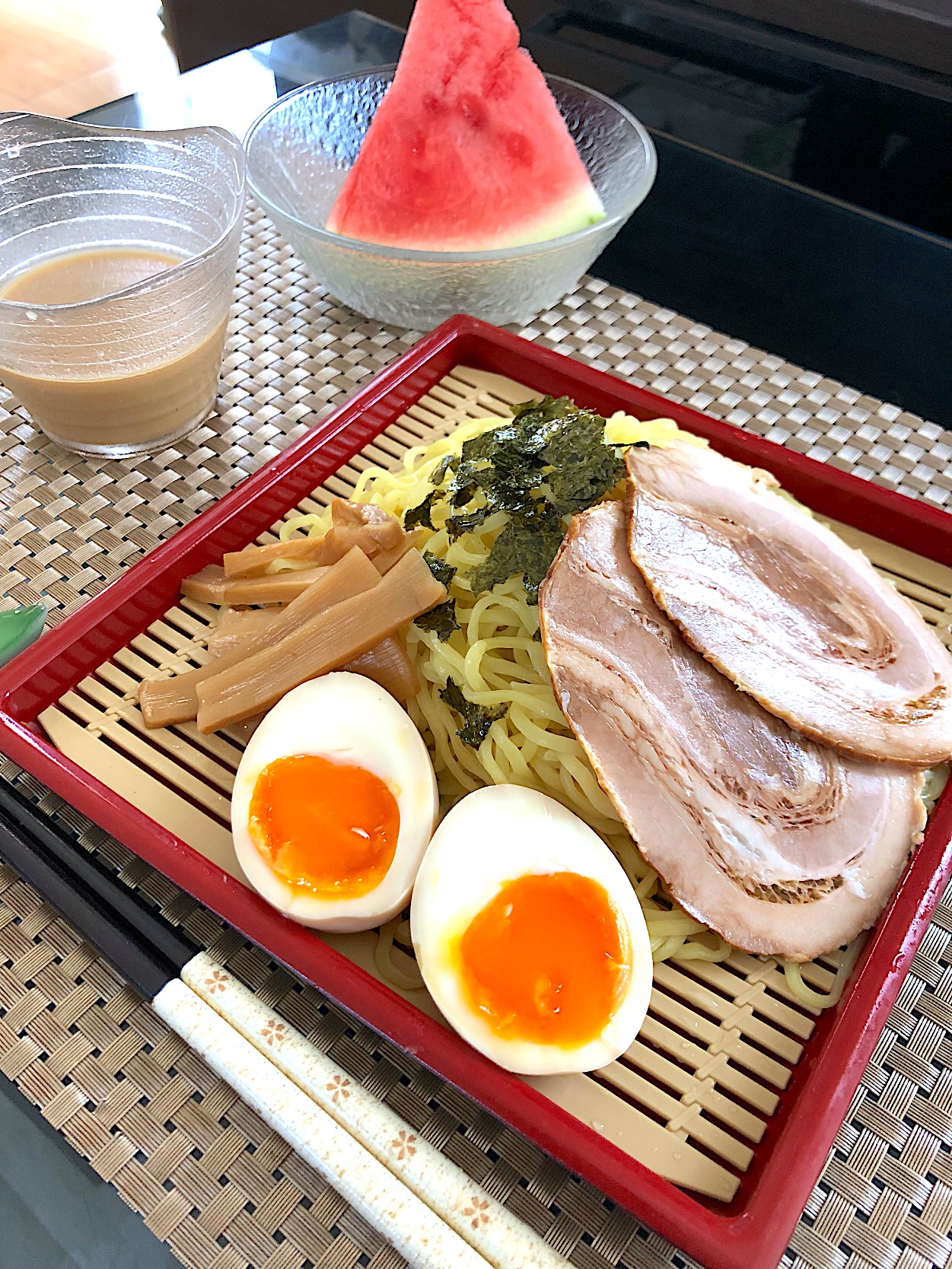 ざるラーメン😋