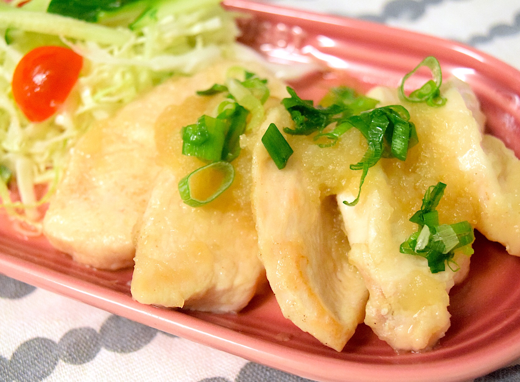鶏胸肉と玉ねぎのおろし煮 ダイエット料理グランプリ19 ヤマサ醤油株式会社
