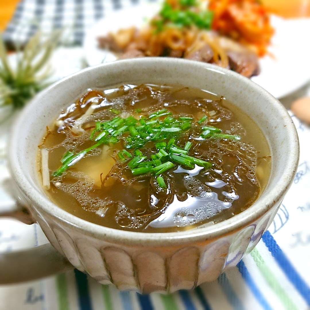 もずくのスープ ダイエット料理グランプリ19 ヤマサ醤油株式会社
