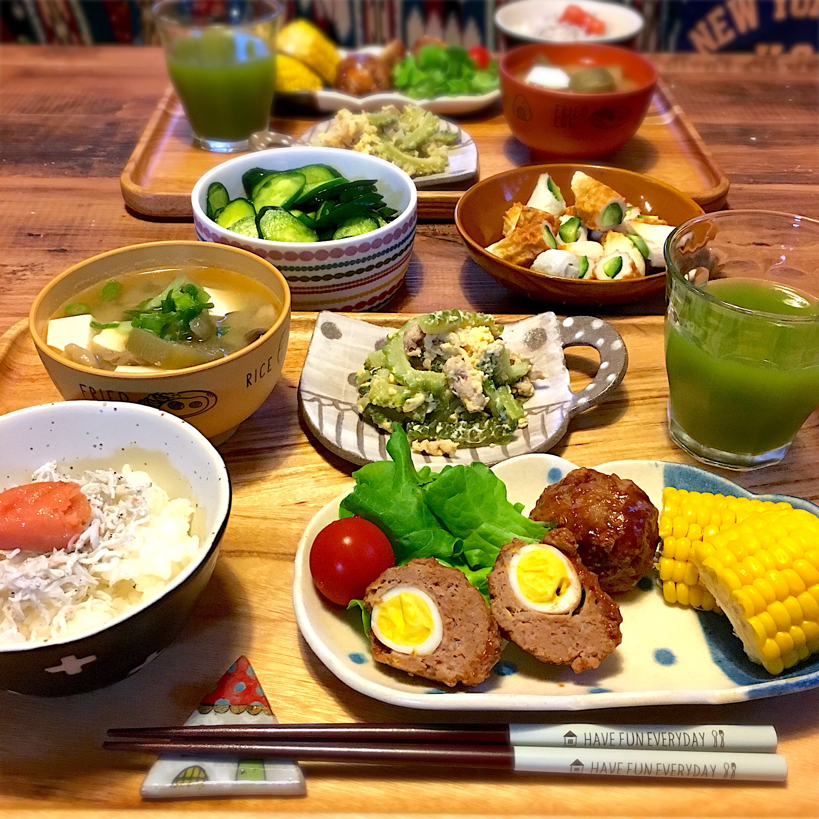 スコッチエッグ定食