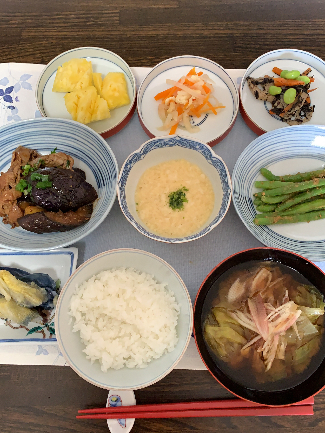 バランスのとれた朝食で✨